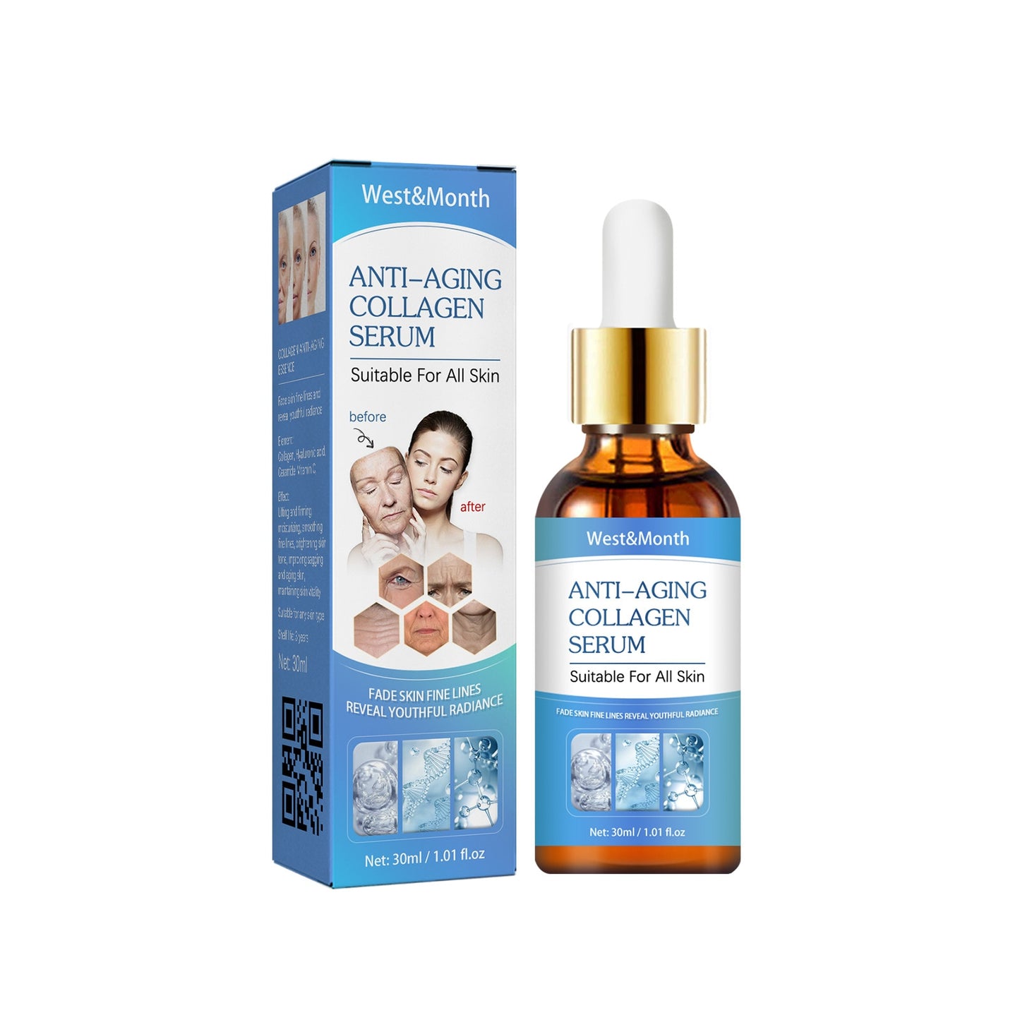 Collagen Fast Wrinkle Face Serum Lifting Firm – EveryDay Elegance